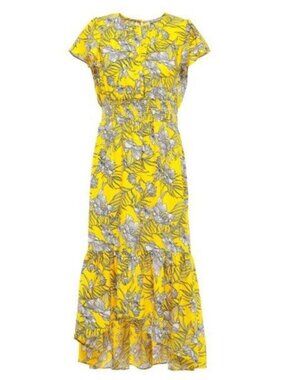 Walter Baker Ali Floral High-Low Dress - S